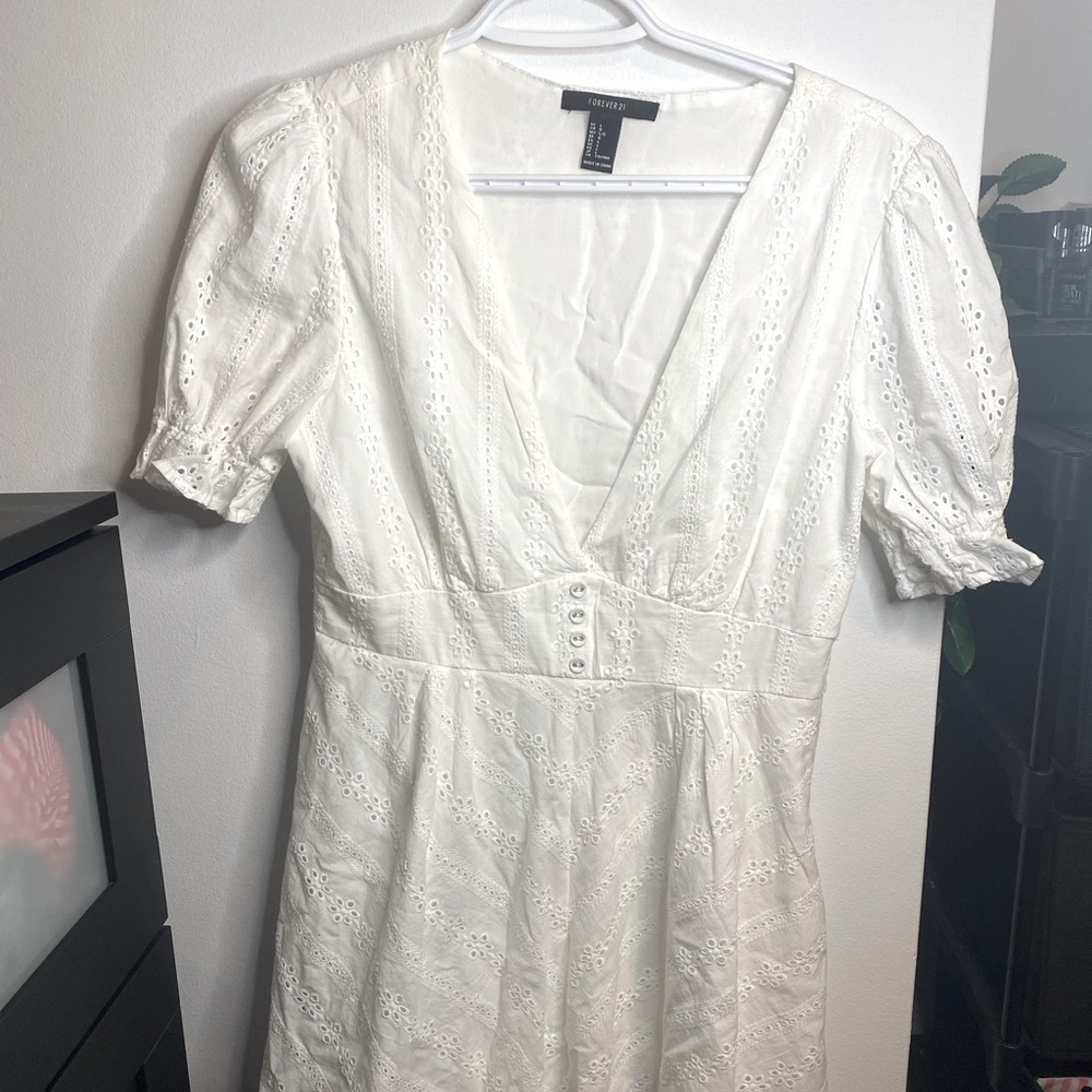White dress